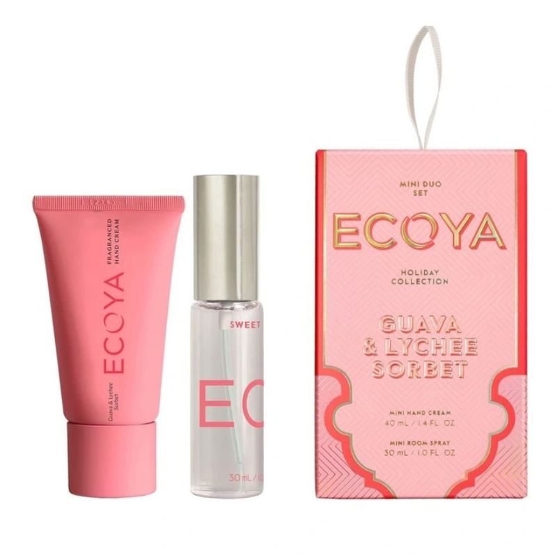 ecoya mini duo set guava and lychee