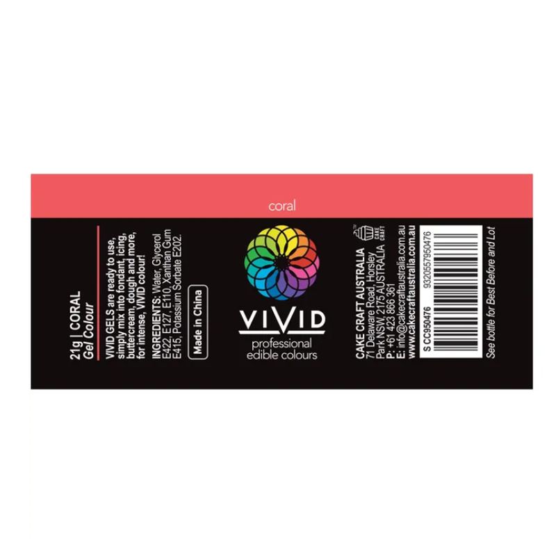 vivid colour gel coral info