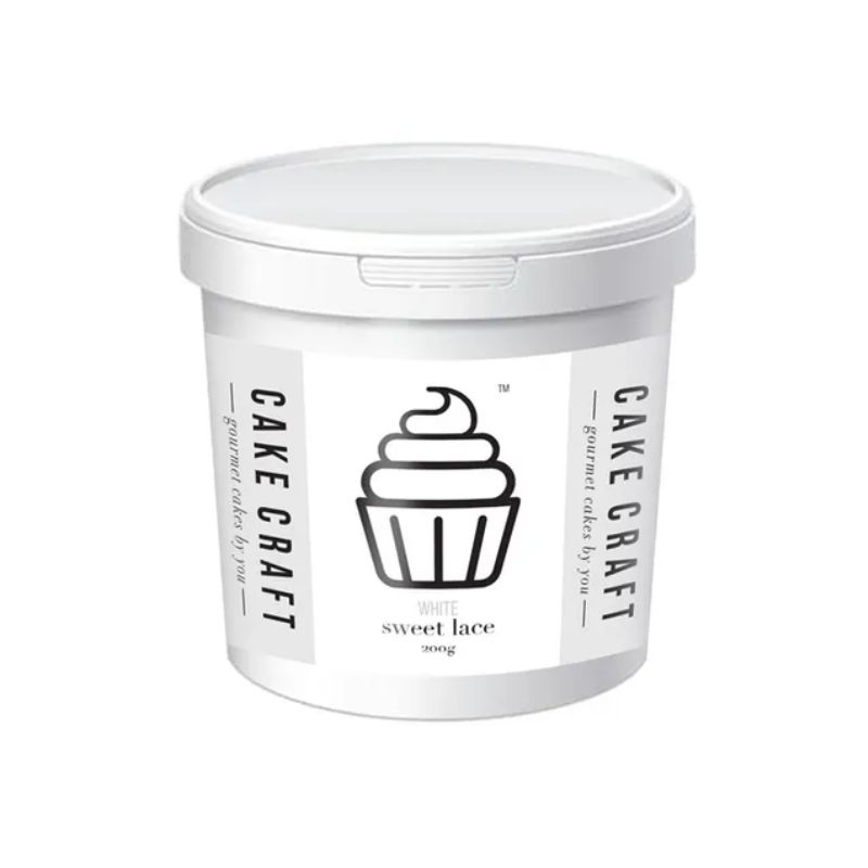 cake craft sweet cake lace white