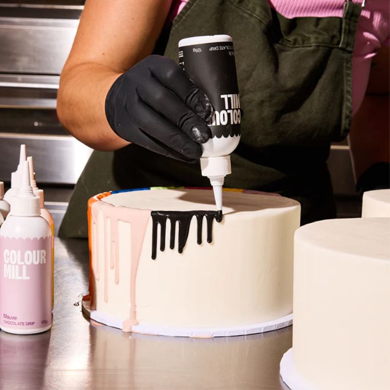 colour mill chocolate drip lifestyle image black pink