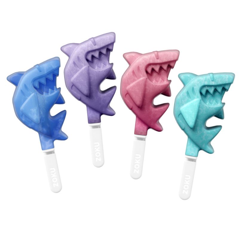 zoku ice pop mould shark