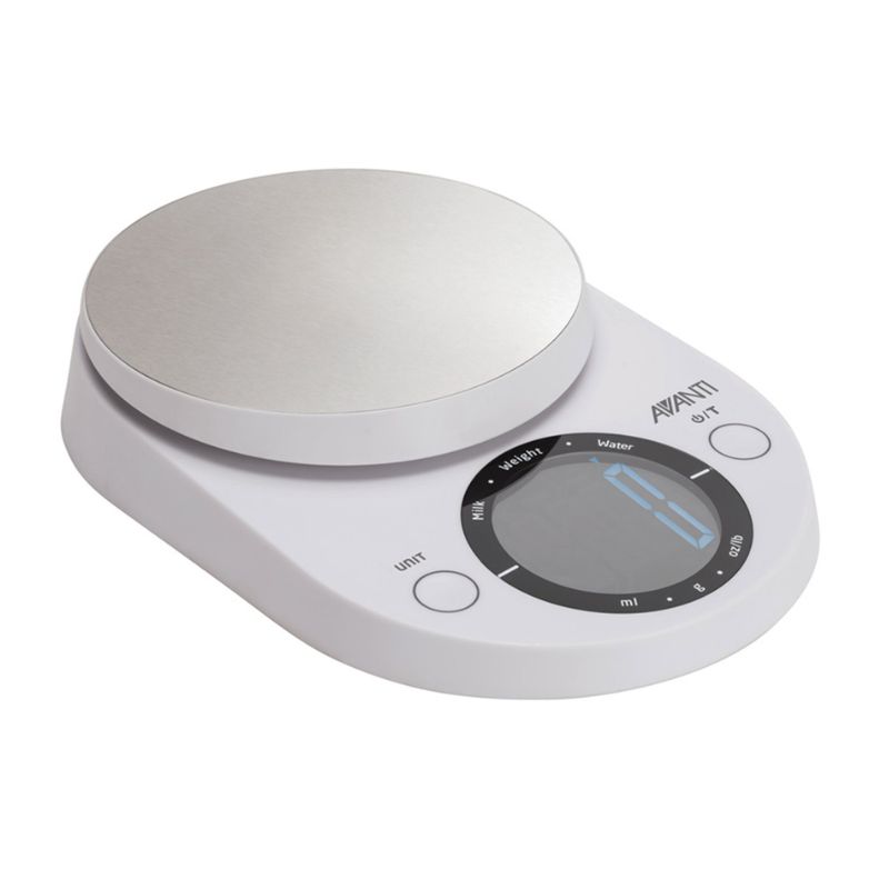 avanti scales white digital