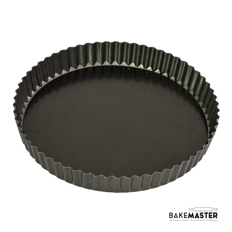 bakemaster quiche round loose base