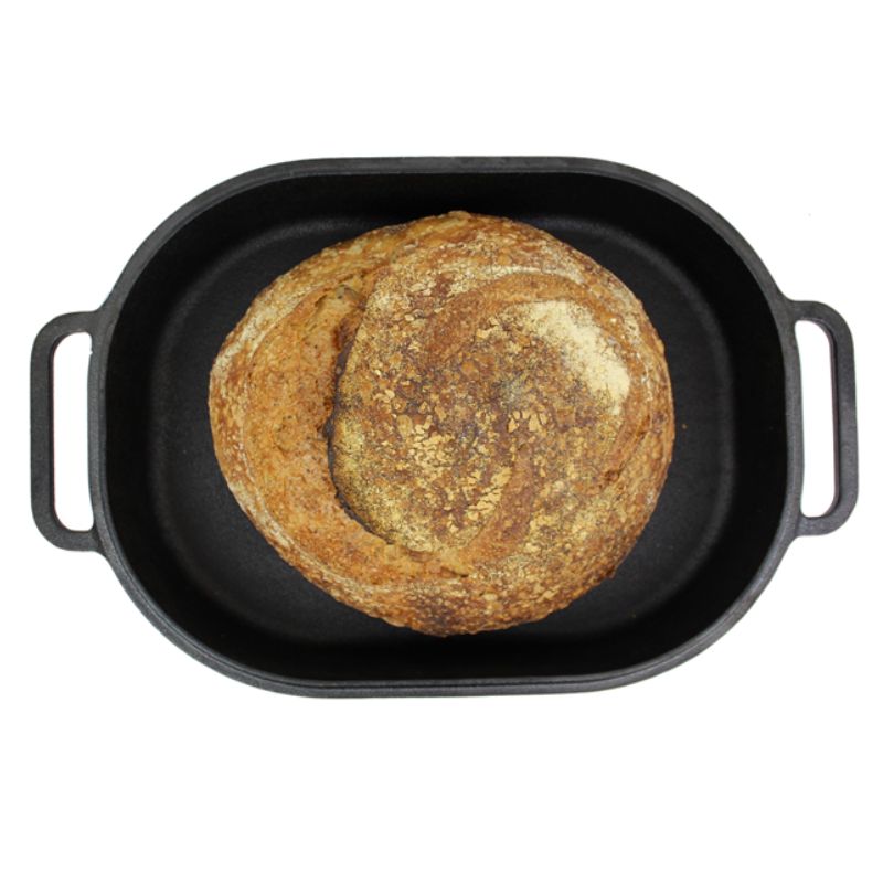 brunswick bakers cast iron oval bread lifestyle image