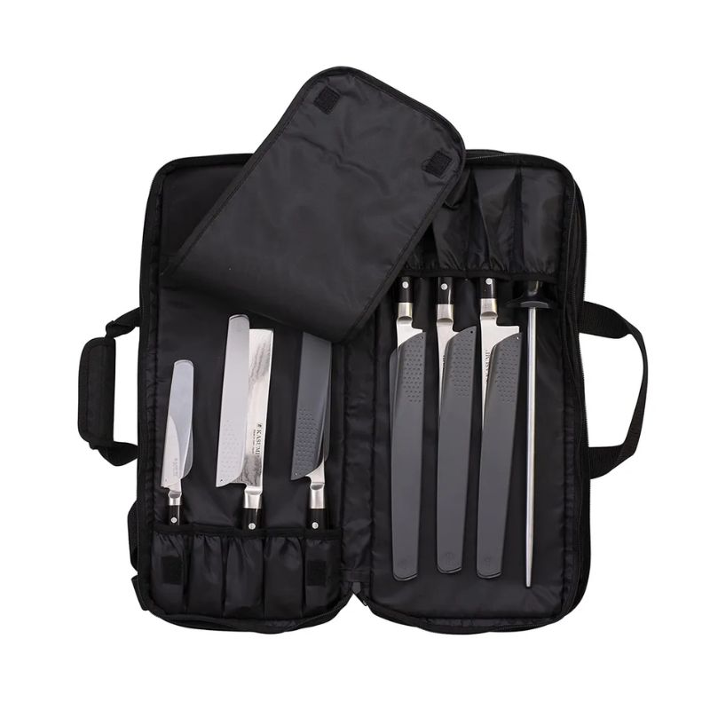 cheftech knife bag 18 open view
