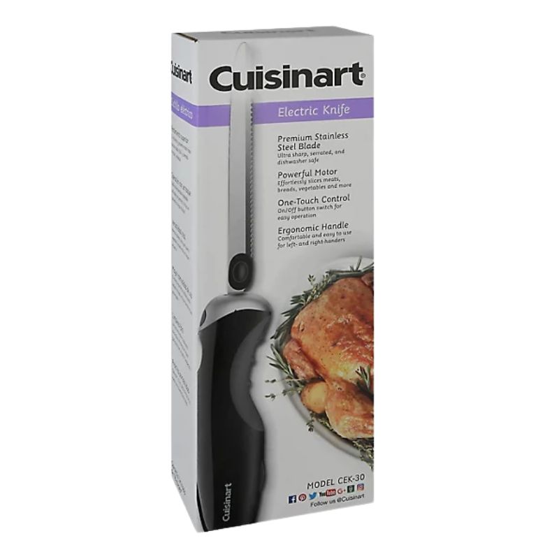 cuisinart electrical knife boxing