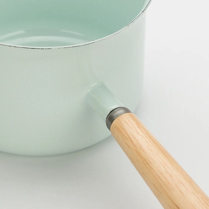 falcon enamel saucepan duck egg blue