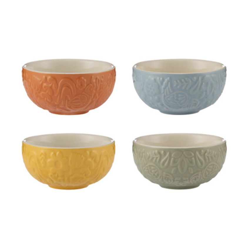 mason cash home to roost bowl set 4