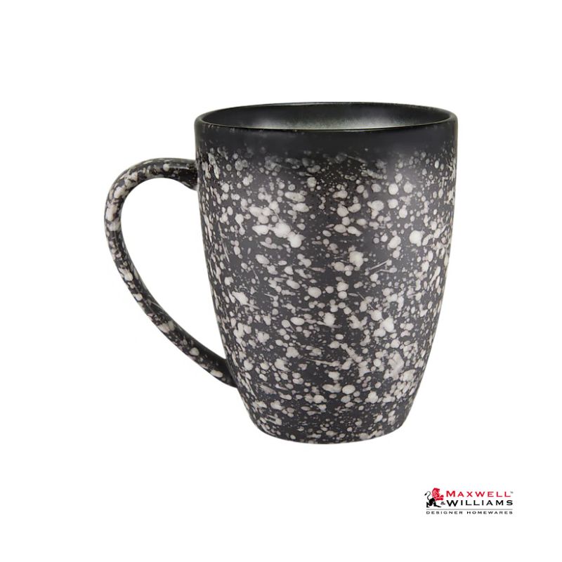 maxwell williams caviar granite mug back view
