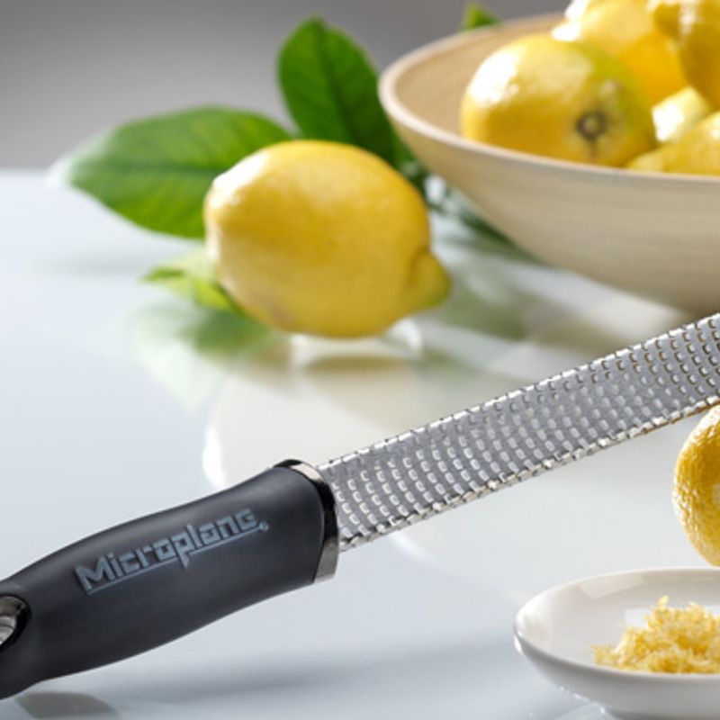 microplane zester grater lifestyle image lemons