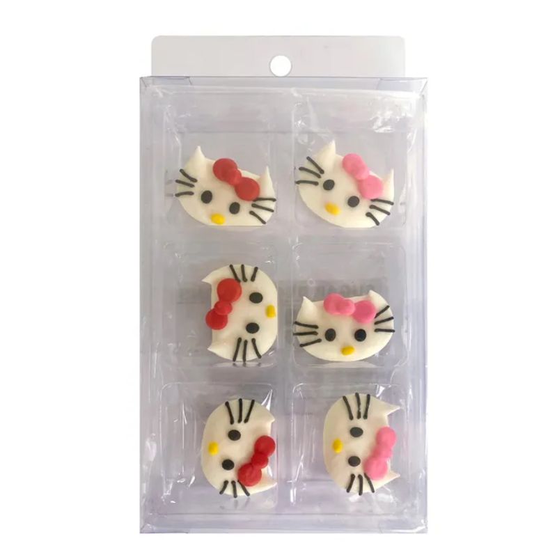 sugar decorations pack 6 hello kitty