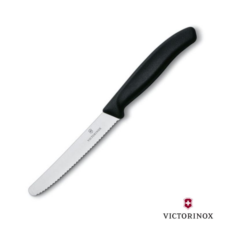 victorinox steak tomato knife black 11cm