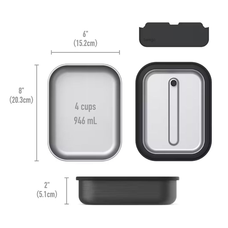 bentgo lunch box measurements