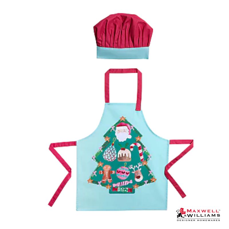 maxwell williams tis the season santa and me child apron