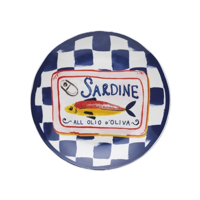 porto cucina side plate 20cm sardine