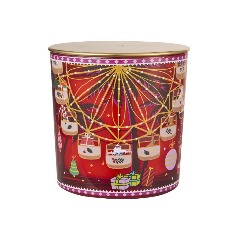 love anna festive down under christmas candle sweet pudding image
