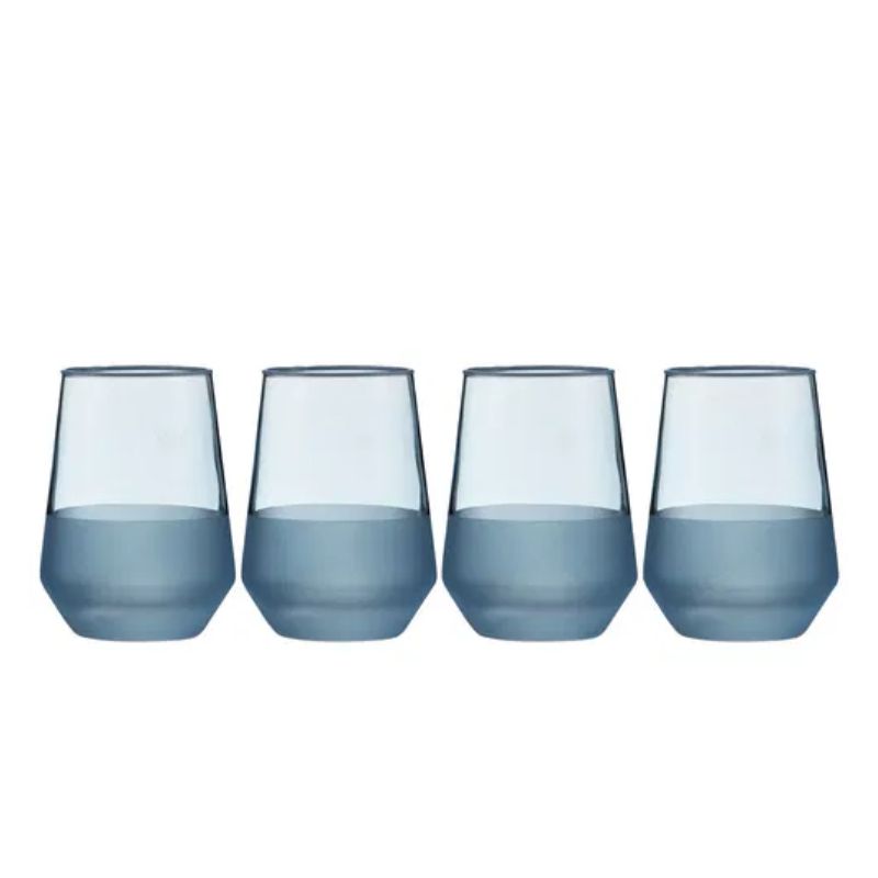 panama glassware tumbler set 4 ocean