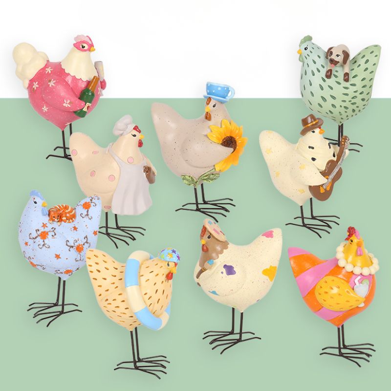 resin chicken collection range