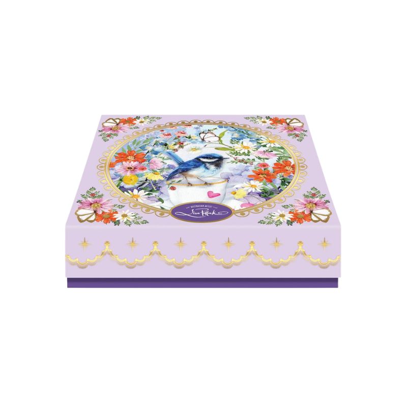 lisa pollock trinket dish teatime wrens gift box