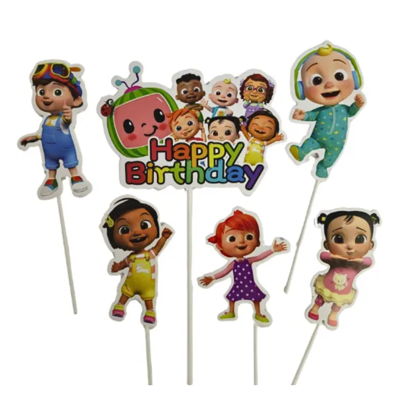 cake topper cut out cocomleon image