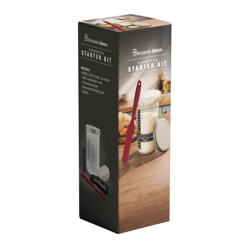 brunswick bakers sourdough starter kit boxing