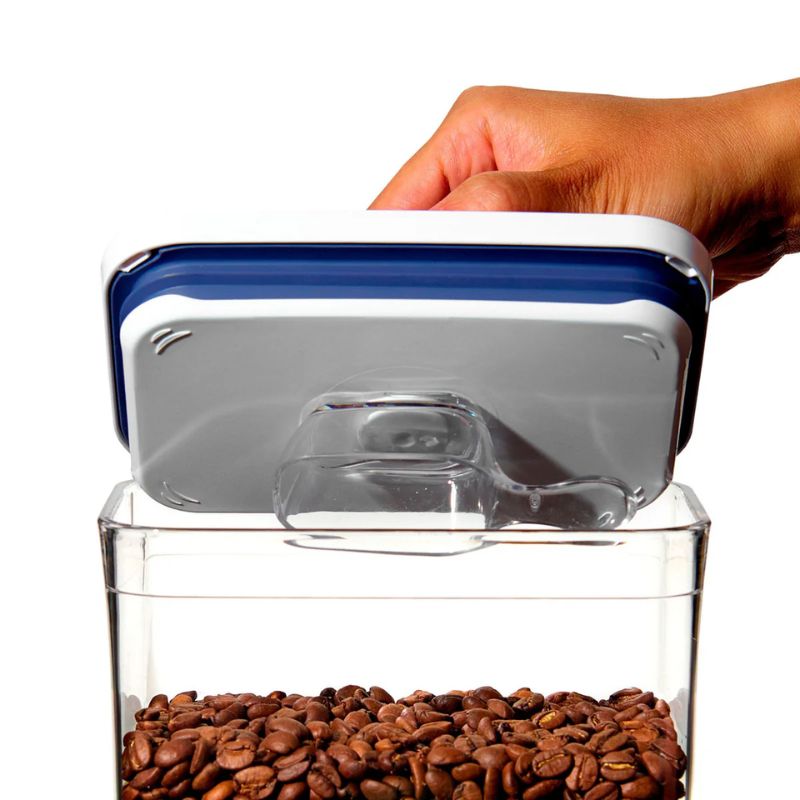 oxo pop container with scoop image