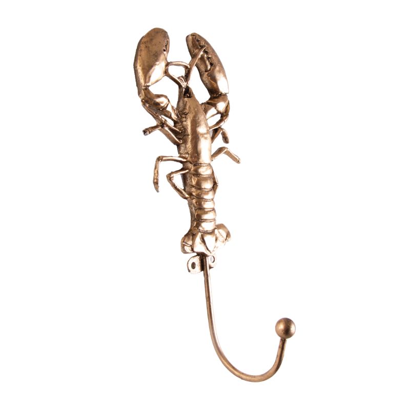 pewter hook lobster back image gold