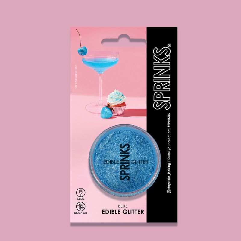 sprinks edible glitter blue