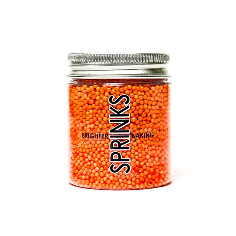 sprinks sprinkles nonpareils orange packaging