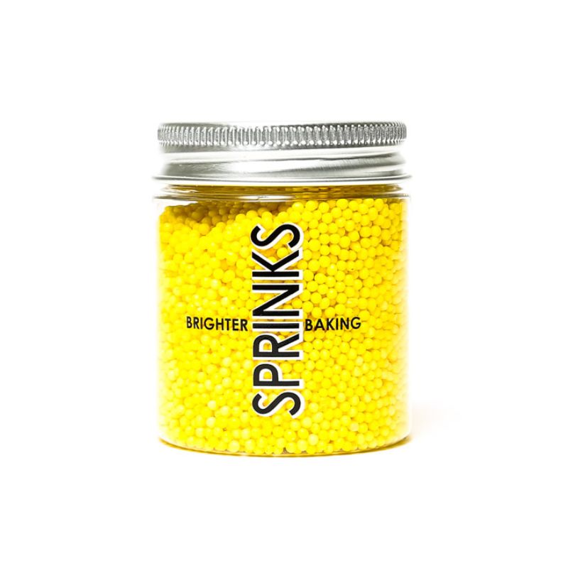 sprinks sprinkles nonpareils yellow packaging