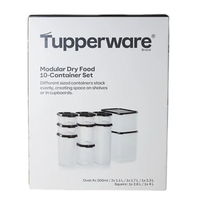 Tupperware Modular set 10 boxing image