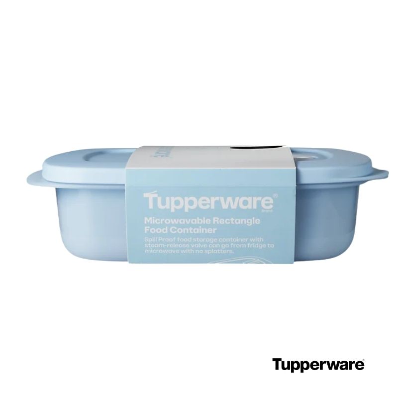 Tupperware microwavalbe container packaging