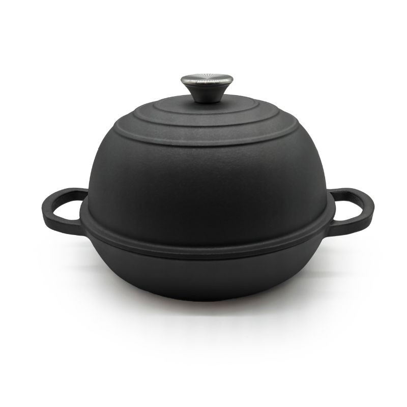 brunswick cast iron bread pan dome