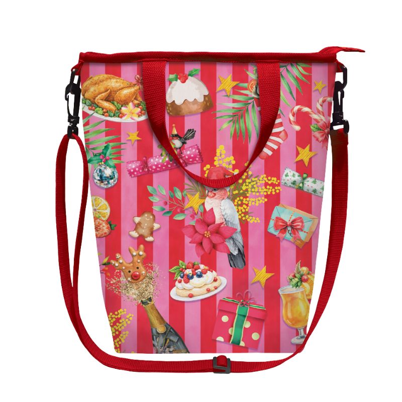 lisa pollock christmas chrissy crackers back image bag