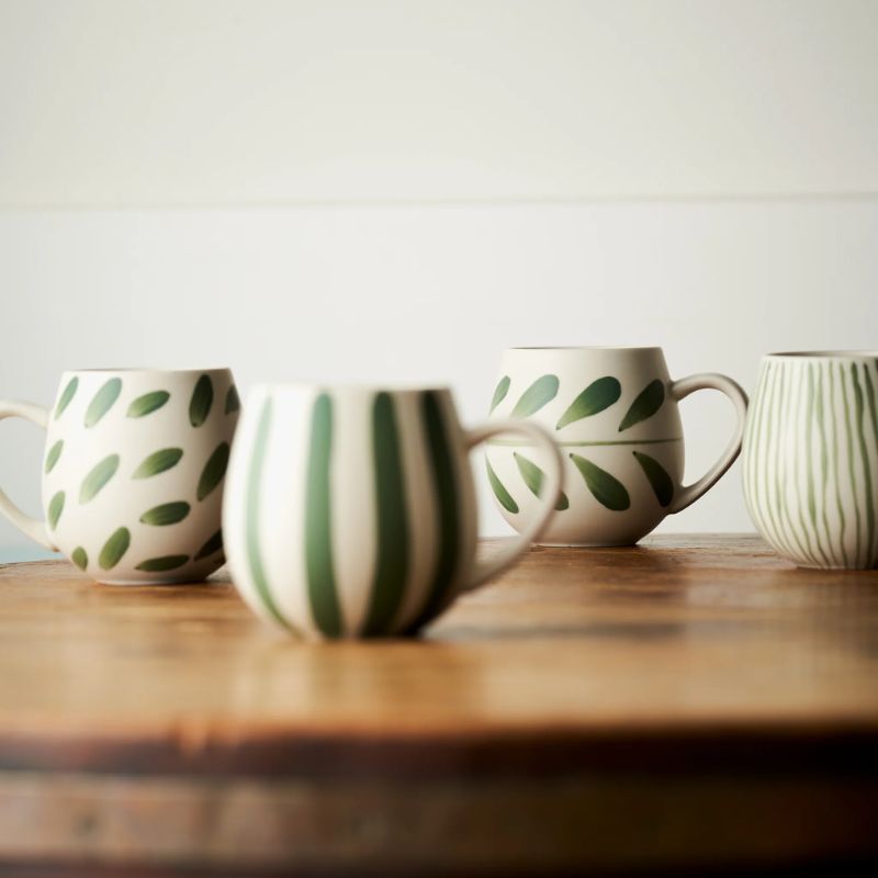 robert gordon hug me mug set 4 olive brush lifestyle image