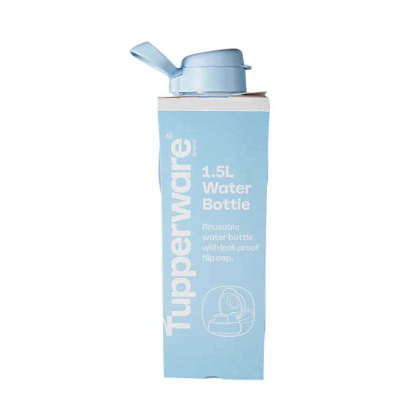 Tupperware eco bottle 1.5l blue packaging
