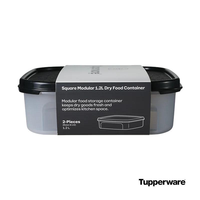 Tupperware modular dry food container 1.2L packaging
