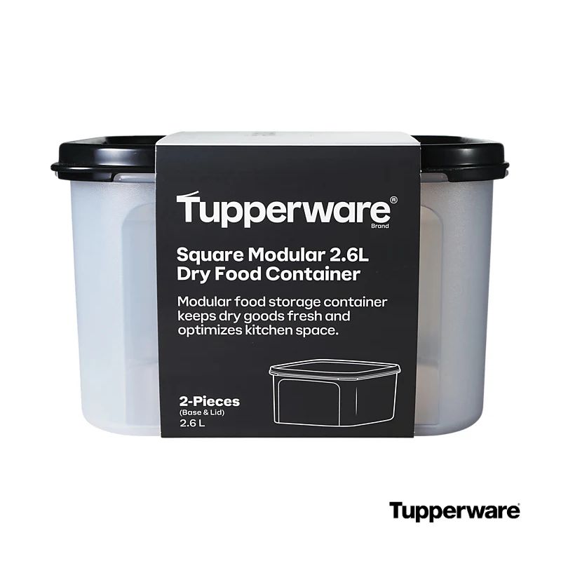 Tupperware modular dry food container 2.6L packaging
