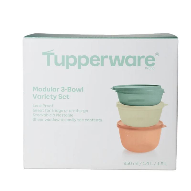 Tupperware modular variety set packaging