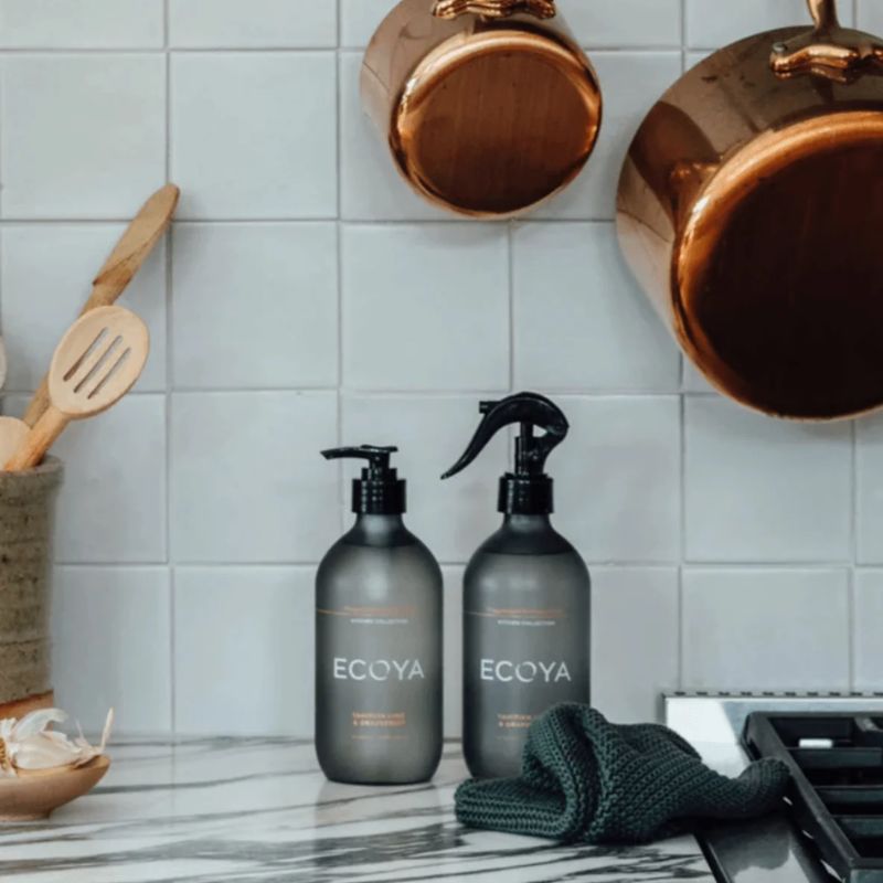 ecoya kitchen set tahitian lime grapefruit lifestyle image