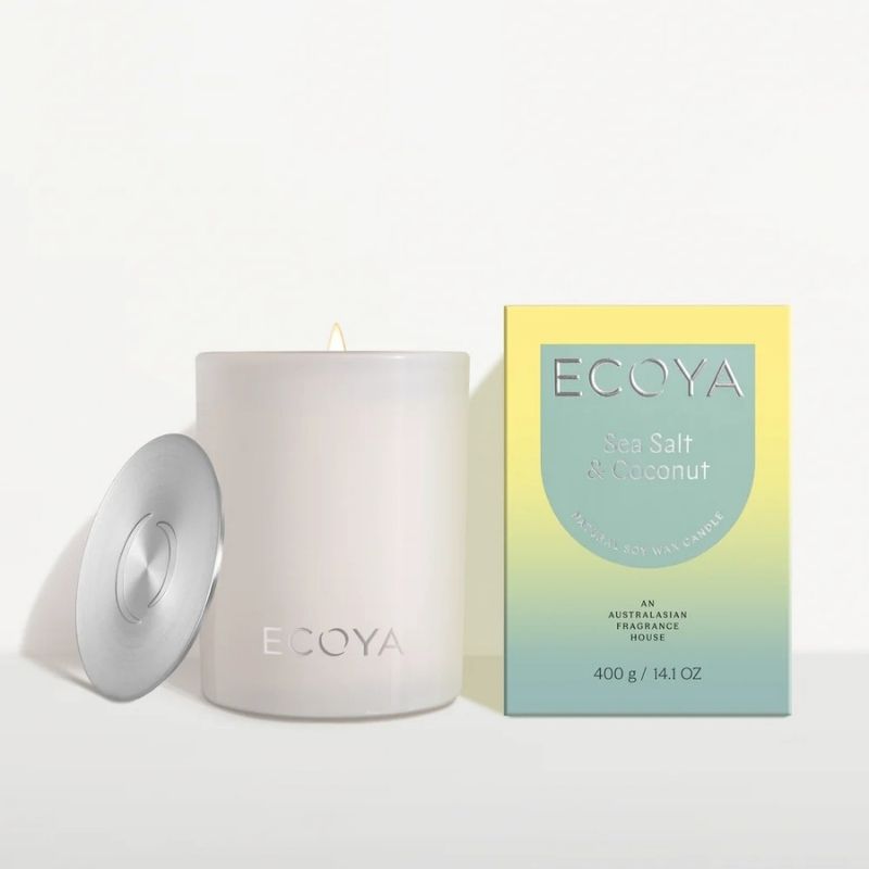 ecoya madison candle sea salt and coconut
