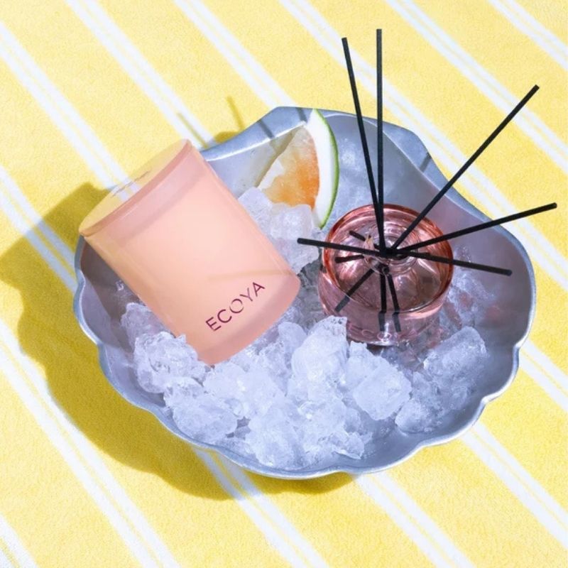 ecoya resort collection pomelo sorbet diffuser lifestyle image
