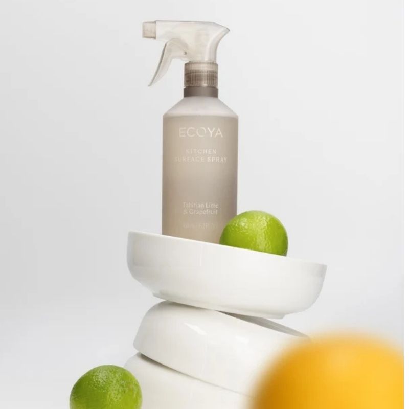 ecoya tahitian lime and grapefruit surface spray lifestyle image