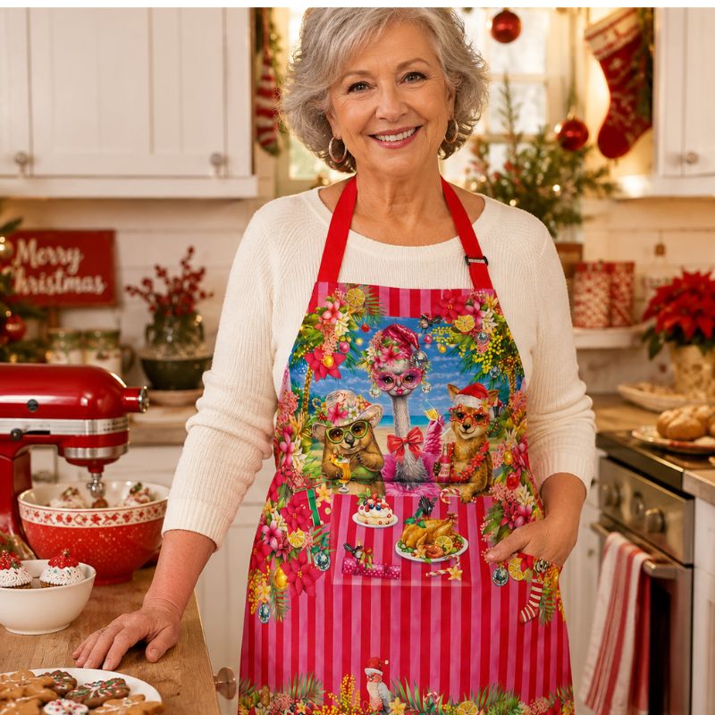 lisa pollock chrissy cracker apron lifestyle image