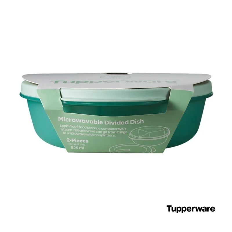 tupperware microwavable divided dish packaging