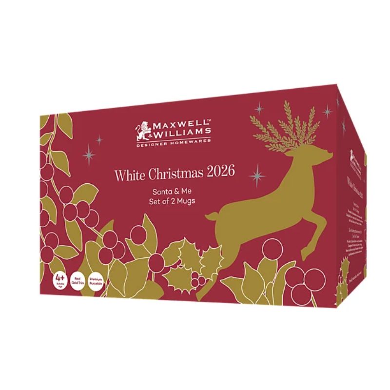 Maxwell Williams White Christmas mug set 2 boxing - Copy